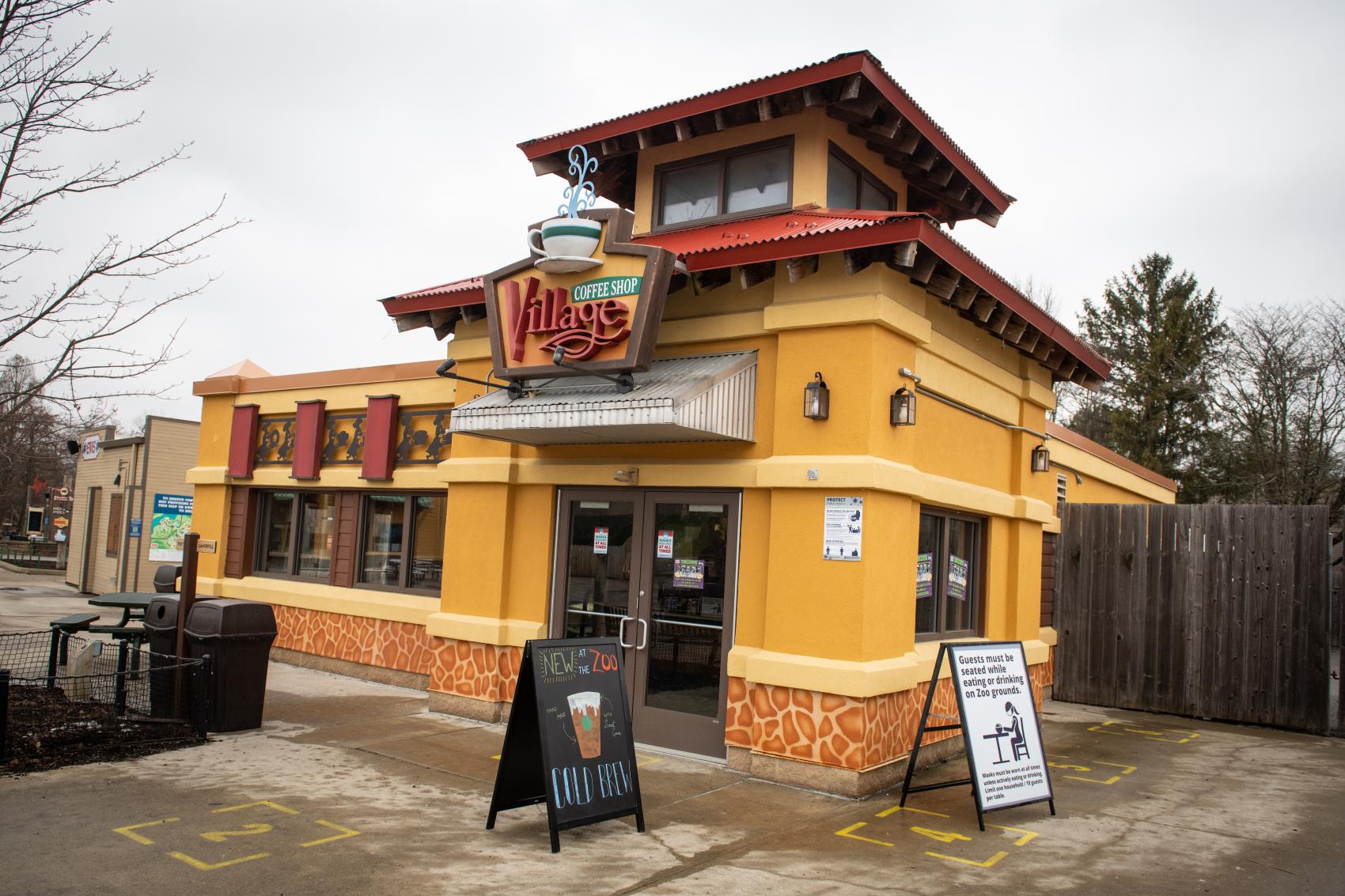 Village Coffee Shop Columbus Zoo and Aquarium